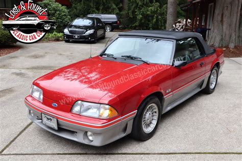 1987 Ford GT Mustang Convertible | Lost & Found Classic Car Co.