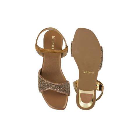 Buy Kittens Girls Antic-gold Formal Sandals Online | SKU: 78-5739-28-31 ...