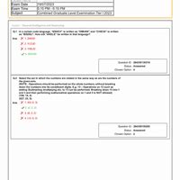 SSC CGL Tier 1 (19 July) Shift 4 Past Year Paper 2023 - SSC CGL ...