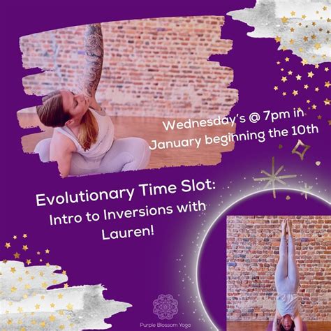 Intro to Inversions - An Evolutionary Time Slot, Purple Blossom Yoga ...