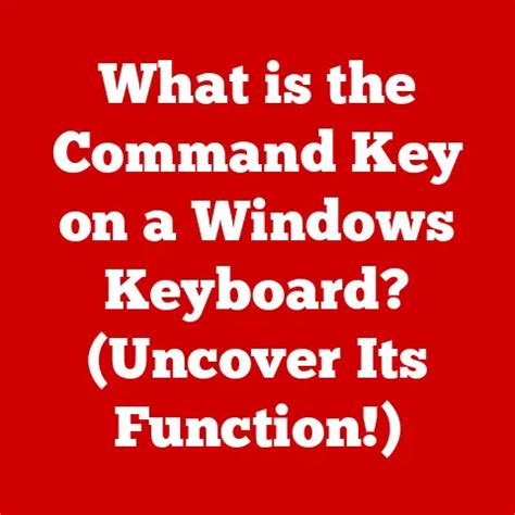 Change Command Key to Control Windows 的图像结果
