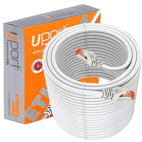 UPORT Cat 6 Ethernet Cable 20 M,High Speed LAN Cable RJ45 Network ...