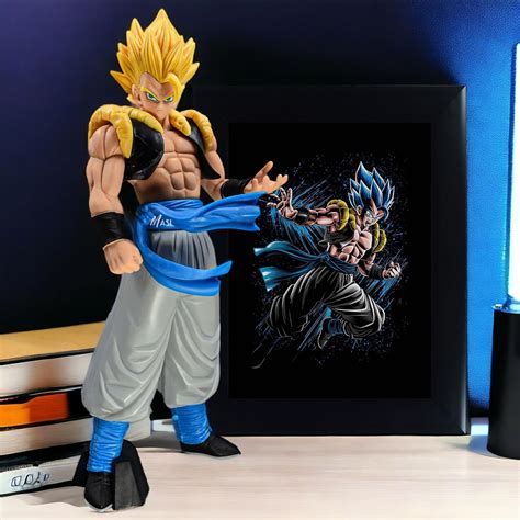MASI | Dragon BZ Iconic SSJ2 Gogeta Action Figure with Free Gogeta Blue ...
