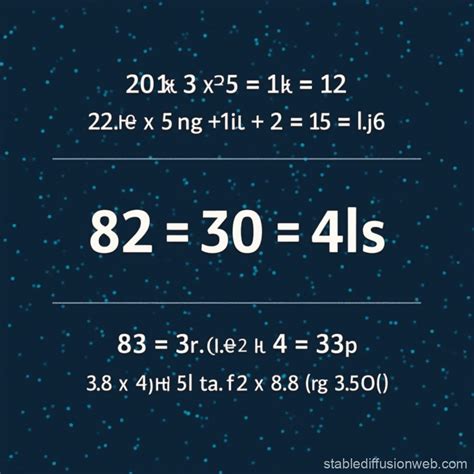 Decimal Places Visualization | Stable Diffusion Online