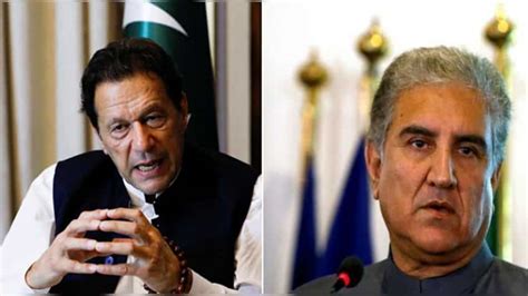 Pakistan ex-PM Imran Khan, former foreign minister Shah Mahmood Qureshi ...