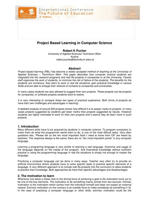 Computer Science Based Project Model 的图像结果