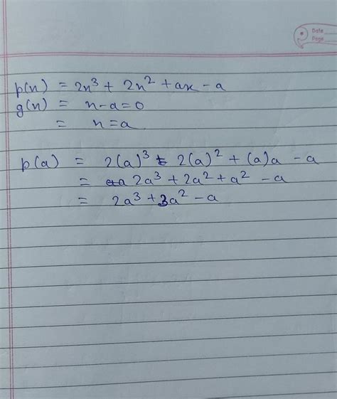 (5) Divide the first polynomial by the second polynomial and find the ...