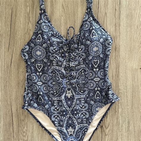 One-piece Bathers Worn twice, perfect condition - Depop