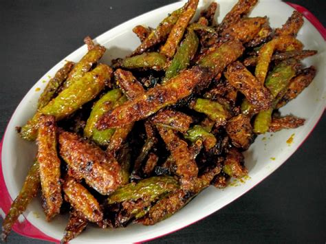 Tindora Fry Recipe | Fried Tendli | Ivy Gourd - VegeCravings