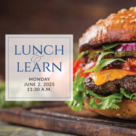 LUNCH & LEARN, 163 Arrants Avenue, Decatur, TN, 2 June 2025 | AllEvents