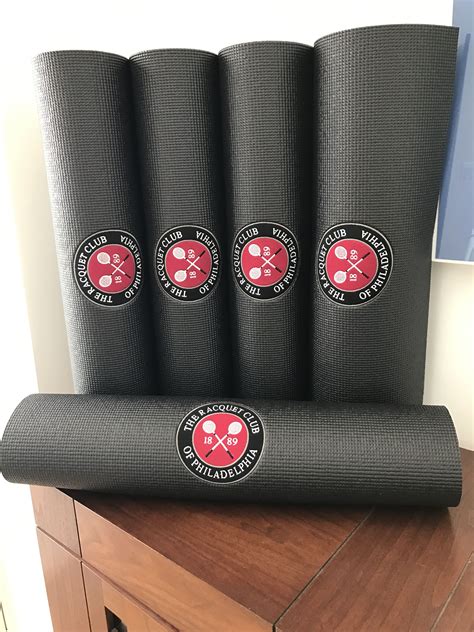 logo yoga mats