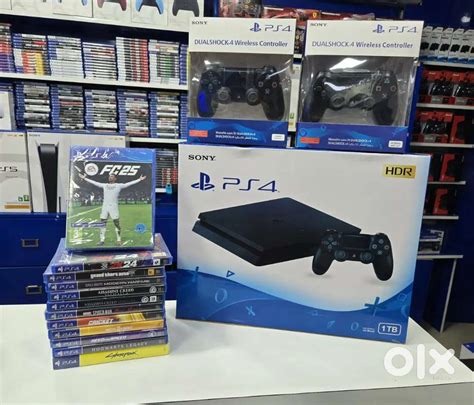 Rarely used ps4 slim gaming console with box - Games & Entertainment ...