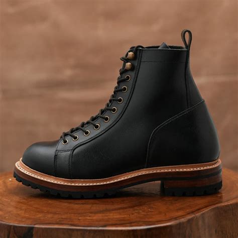 Monkey Explorer Boots 6" (Raven Black) Goodyear Welted – Craft & Glory ...