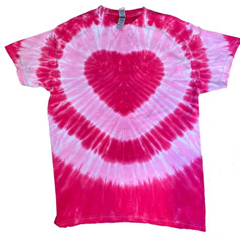 Pink Heart Tie Dye t-shirt | eDeadShop.com
