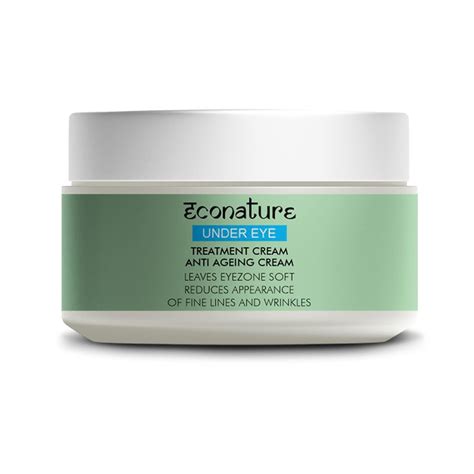 Econature UNDER EYE Treatment Cream Anti Ageing Effect Leaves eye-zone ...