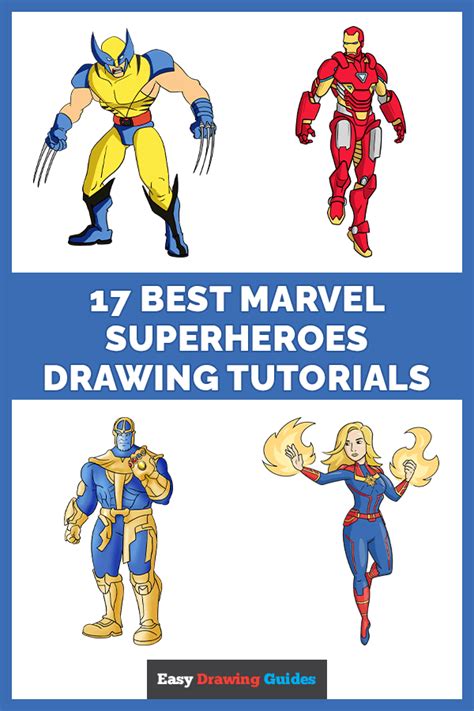 Image result for Marvel Drawing Tutorials