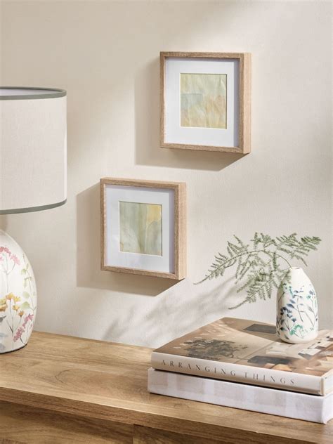 Buy Set of 2 Light Oak Hadley Photo Frames from Next India