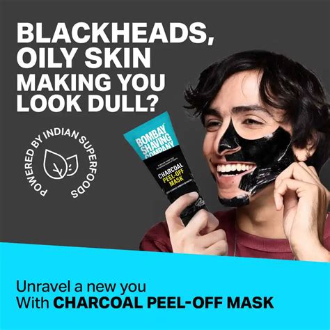 Charcoal Face Wash & Peel Off Combo – Bombay Shaving Company