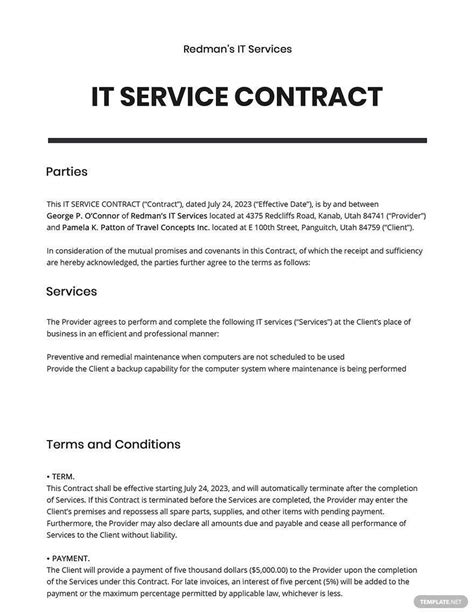 Image result for Computer Service Agreements