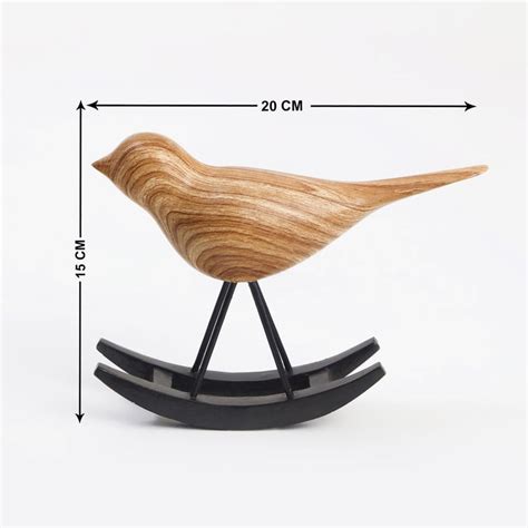 Buy Splendid Dastkari Polyresin Rocking Bird Figurine from Home Centre ...