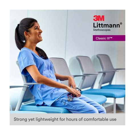 Buy 3M LITTMANN STETHOSCOPE CLASSIC III: ALL BLACK EDITION 5803 Online ...