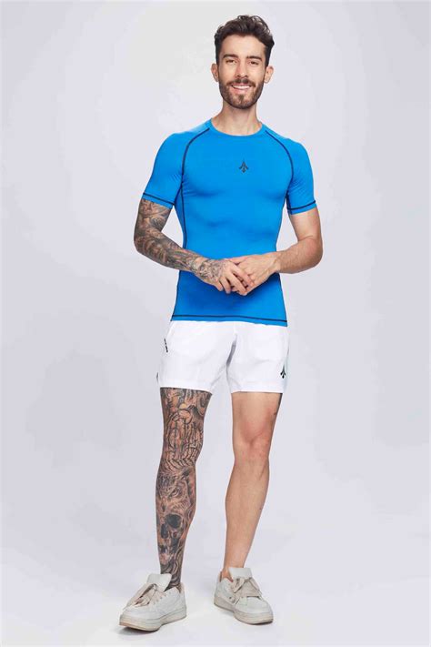 Men's Compression Perfect Fitting Base Layers T-Shirts - ados