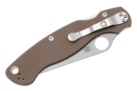 Spyderco Military 2 CPM 15V C36GPBN15V2 Brown G10, Sprint Run 2024 ...