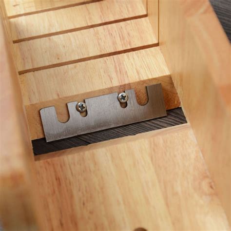 Fashionwu Wooden Soap Cutter Box Accurate Wire Cutting Adjustable Front ...