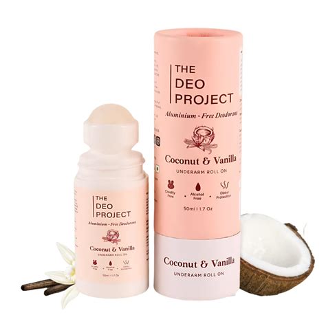Buy The Deo Project Coconut & Vanilla Aluminium-Free Roll On | With 5% ...