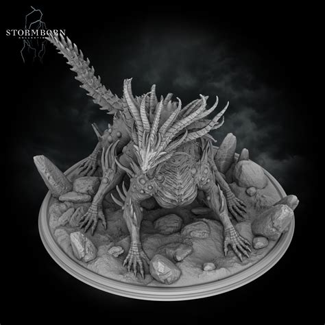 Buy Stormborn - Basilisk King - Peinta3D - Miniatures games