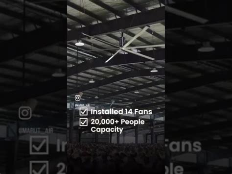 HVLS Fans - Marut Air MTR-5a HVLS Fan Manufacturer from Ahmedabad