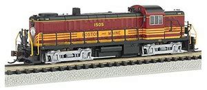 Bachmann Trains Industries Boston & Maine ALCO RS-3 Diesel Locomotive ...