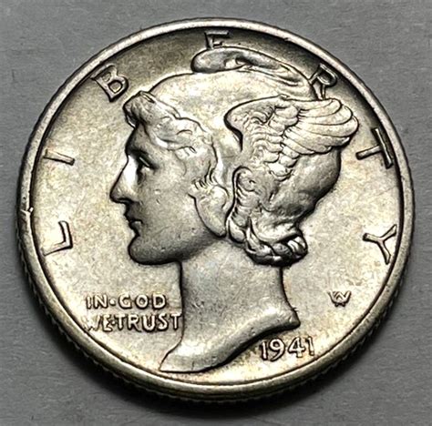 1941 Liberty Dime