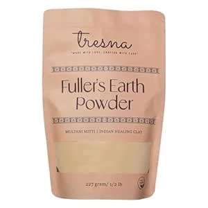 TRESNA Fuller's Earth Powder | 100% Natural Multani Mitti Powder ...