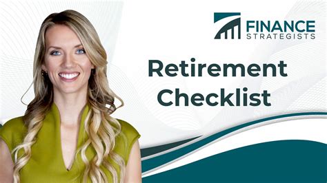 Checklist for Retirement 的图像结果