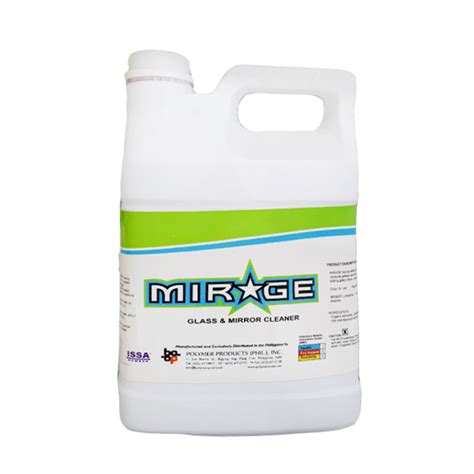 Mirage Glass Cleaner – Polymer Products (Phils.) Inc.