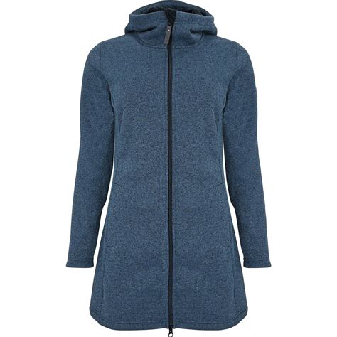 Elkline MORNING DEW Windproof Fleece Coat Women - blueshadow-black | BIKE24