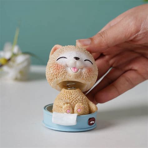 Puppy In A Tub Bobble Head Resin Showpiece Online - Premium Decor ...