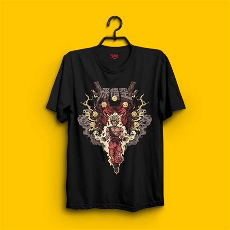 Goku Anime Regular Tshirt 180GSM – Gizmoz.in