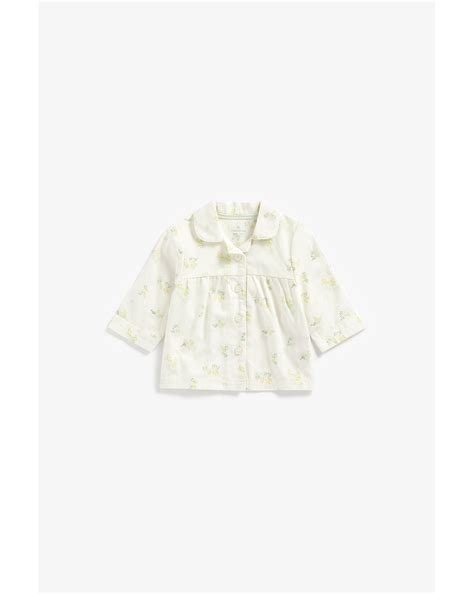 Buy Girls Full Sleeves Pyjama Set Flower Print - White Online at Best ...
