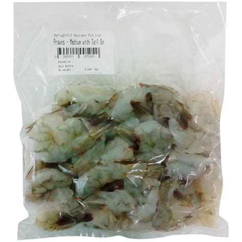 Licious Prawn - Medium Tail on, 500g Pack : Amazon.in: Grocery ...