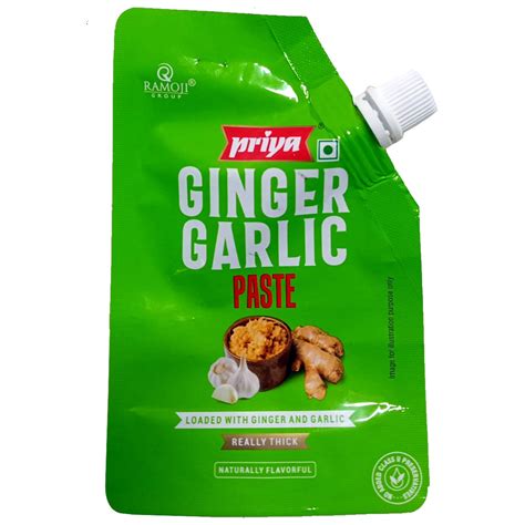 Buy Ginger & Garlic Paste - Adrak Lahsun Paste at Priya Foods