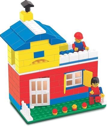 Fronted Expert House Building Blocks for Kids 200 Piece Educational ...