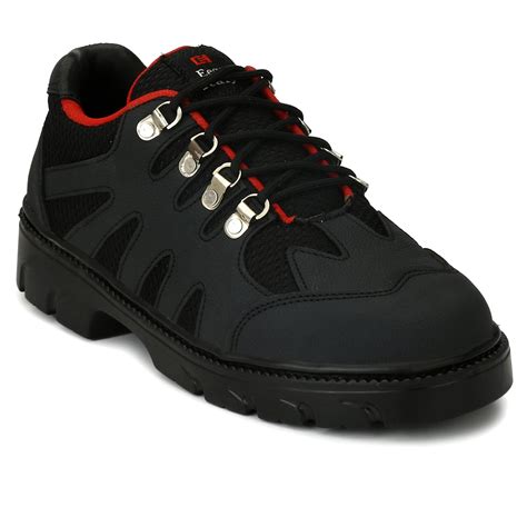 Eego Italy Heavy Duty Genuine Leather Steel Toe Safety Shoes