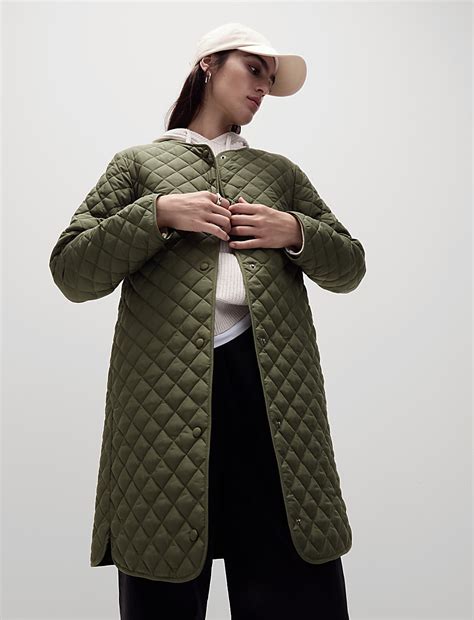 Buy Thermowarmth™ Quilted Coat at Marks & Spencer