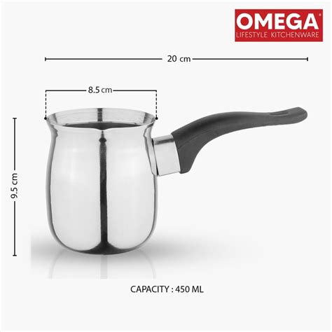 Buy OMEGA Stainless Steel Coffee Warmer - 450ml from Omega at just INR ...