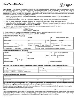 Cigna Appeal Request Form - Fill Online, Printable, Fillable, Blank ...