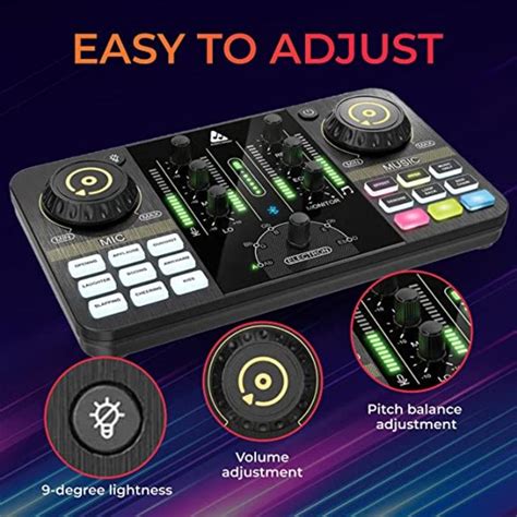 Audio Array AI-03 Audio Interface Streaming Console with Bluetooth ...