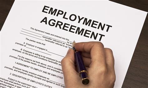 Image result for Employment contract Types