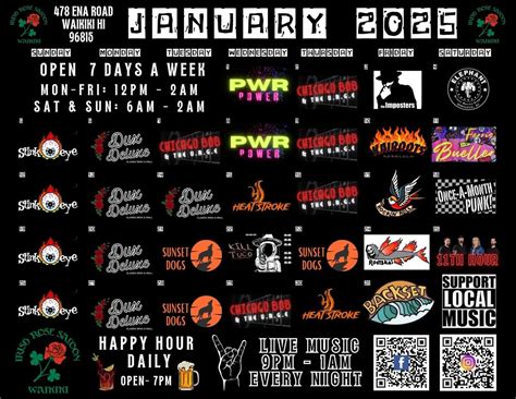 LIVE MUSIC EVERY NIGHT AT THE IRISH ROSE SALOON WAIKIKI, 478 Ena Rd ...